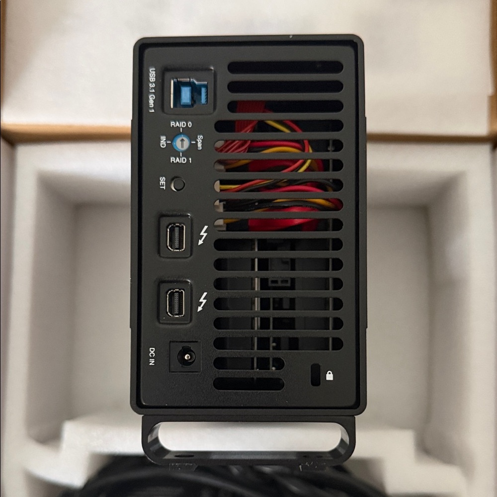 6TB OWC Mercury Elite Pro Dual External RAID - Thunderbolt 2/USB 3 - Picture 4 of 7